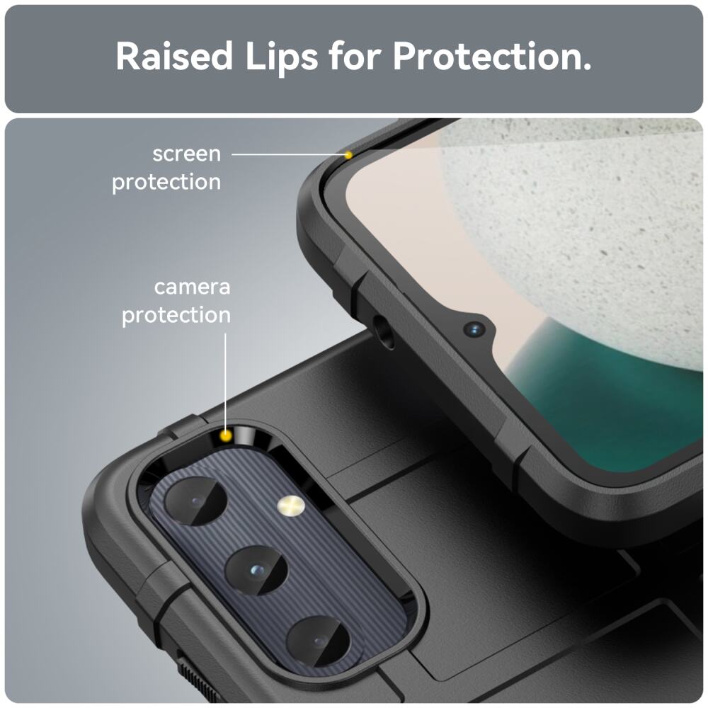 Samsung Galaxy A05s Case Made With Shockproof TPU - Black