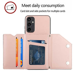 Samsung Galaxy A05s Case Made With Skin Feel PU Leather - Rose Gold