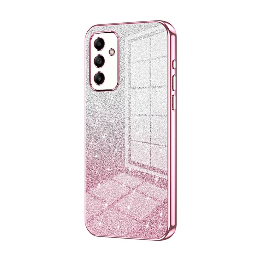 Samsung Galaxy A05s Case With Glitter Powder Shockproof - Pink