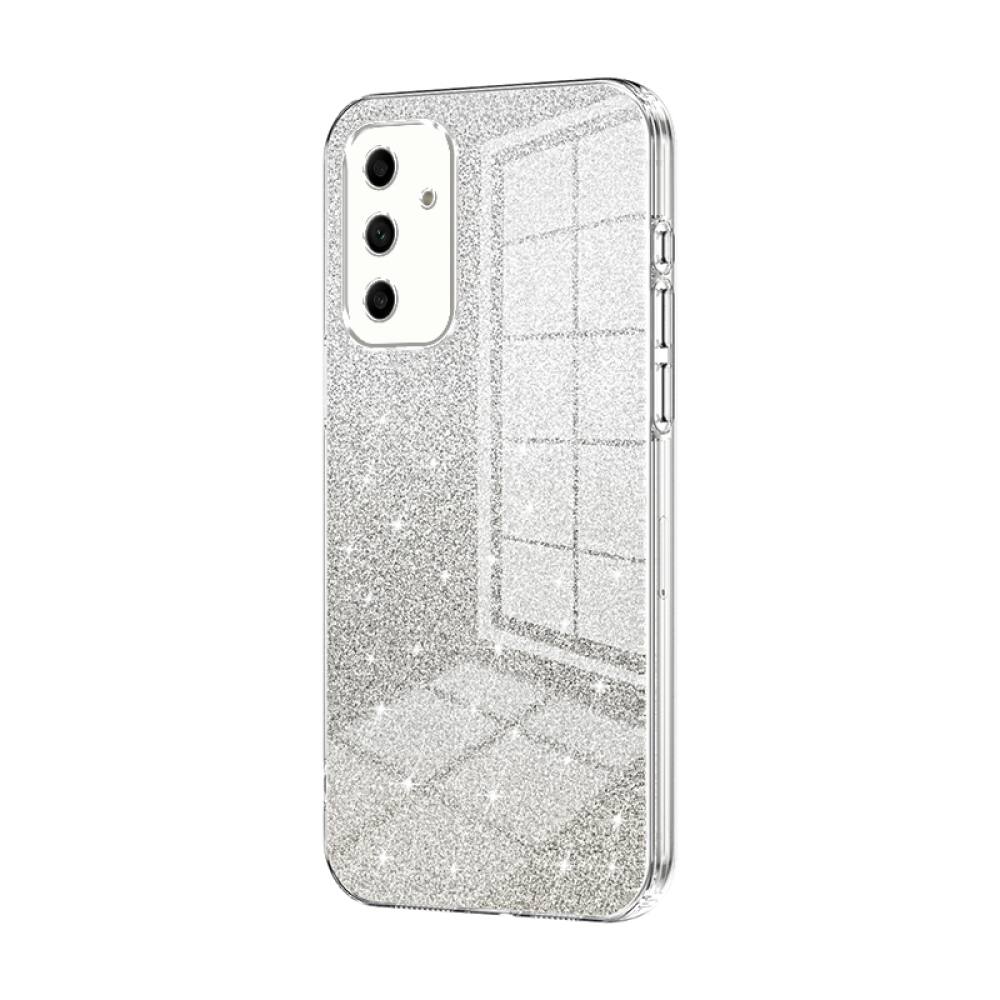 Samsung Galaxy A05s Case With Glitter Powder Shockproof - Transparent