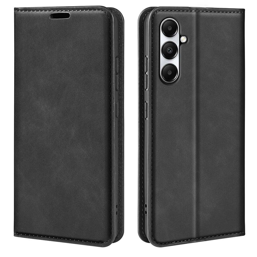 Samsung Galaxy A05s Case With Retro-Skin Magnetic Suction - Black