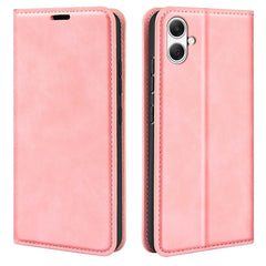 Samsung Galaxy A05s Case With Retro-Skin Magnetic Suction - Pink