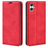 Samsung Galaxy A05s Case With Retro-Skin Magnetic Suction - Red