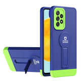 Samsung Galaxy A13 4G Case With Small Tail Holder - Blue+Green