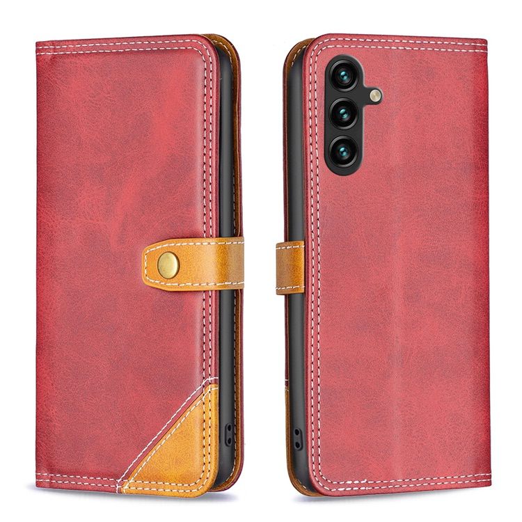 Samsung Galaxy A14 5G Case Double Sewing Thread - Red