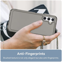 Samsung Galaxy A14 5G Case Shockproof Transparent Grey