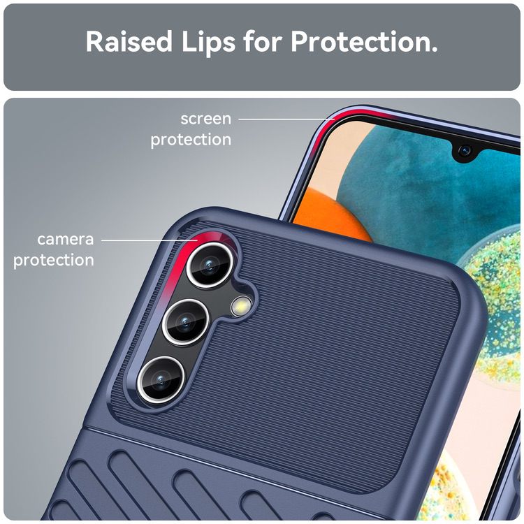 Samsung Galaxy A14 5G Case Thunderbolt Shockproof - Blue