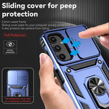 Samsung Galaxy A14 5G Case With Camera Shield Cover - Blue