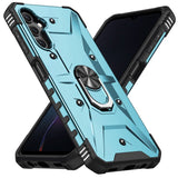 Samsung Galaxy A14 5G Case with Metal Ring Holder - Light Blue