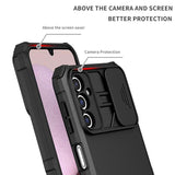 Samsung Galaxy A14 5G Case With Stereoscopic Holder - Black
