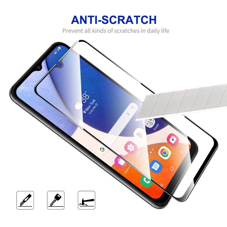Samsung Galaxy A14 Screen Protector Full-Screen Tempered Glass