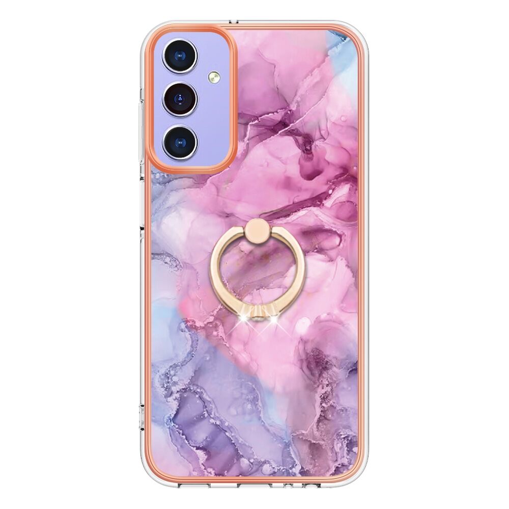 Samsung Galaxy A15 5G Case Electroplating Marble - Pink