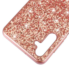 Samsung Galaxy A15 5G Case Glitter Powder TPU - Black