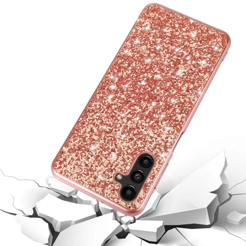 Samsung Galaxy A15 5G Case Glitter Powder TPU - Black
