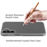 Samsung Galaxy A15 5G Case Scratchproof Acrylic and TPU - Transparent