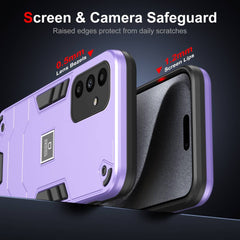 Samsung Galaxy A15 5G Case 2 in 1 Shockproof - Purple
