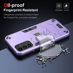 Samsung Galaxy A15 5G Case 2 in 1 Shockproof - Purple