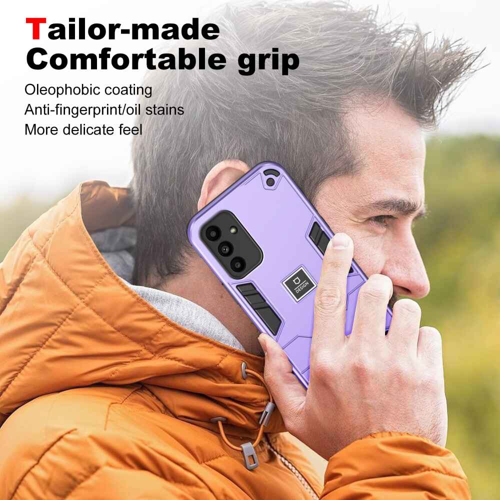 Samsung Galaxy A15 5G Case 2 in 1 Shockproof - Purple