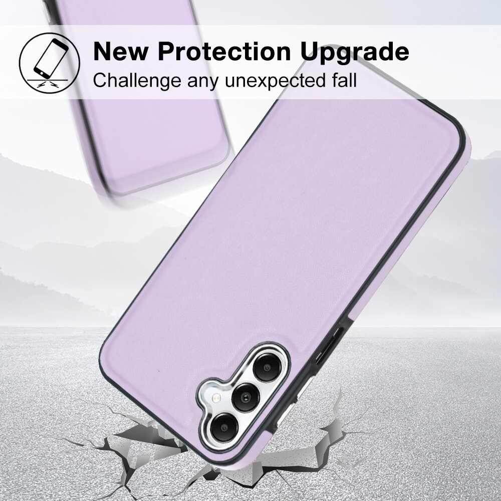 Samsung Galaxy A15 5G Case Shockproof Leather Texture - Purple