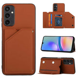 Samsung Galaxy A15 5G Case Skin Feel PU Leather - Brown
