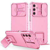 Samsung Galaxy A15 5G Case Sliding Camshield Armor - Pink