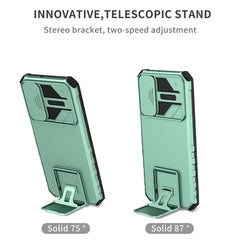 Samsung Galaxy A15 5G Case Sliding Camshield - Light Green