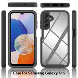 Samsung Galaxy A15 5G Case Starry Sky Solid Shockproof - Black
