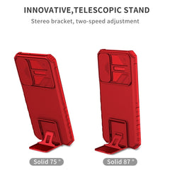 Samsung Galaxy A15 5G Case Stereoscopic Holder - Red