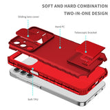 Samsung Galaxy A15 5G Case Stereoscopic Holder - Red