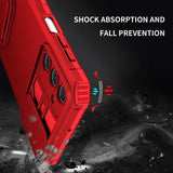 Samsung Galaxy A15 5G Case Stereoscopic Holder - Red