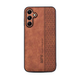 Samsung Galaxy A15 5G Case AZNS 3D Embossed Skin Feel - Brown