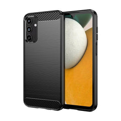 Samsung Galaxy A15 5G Case Brushed Texture TPU - Black