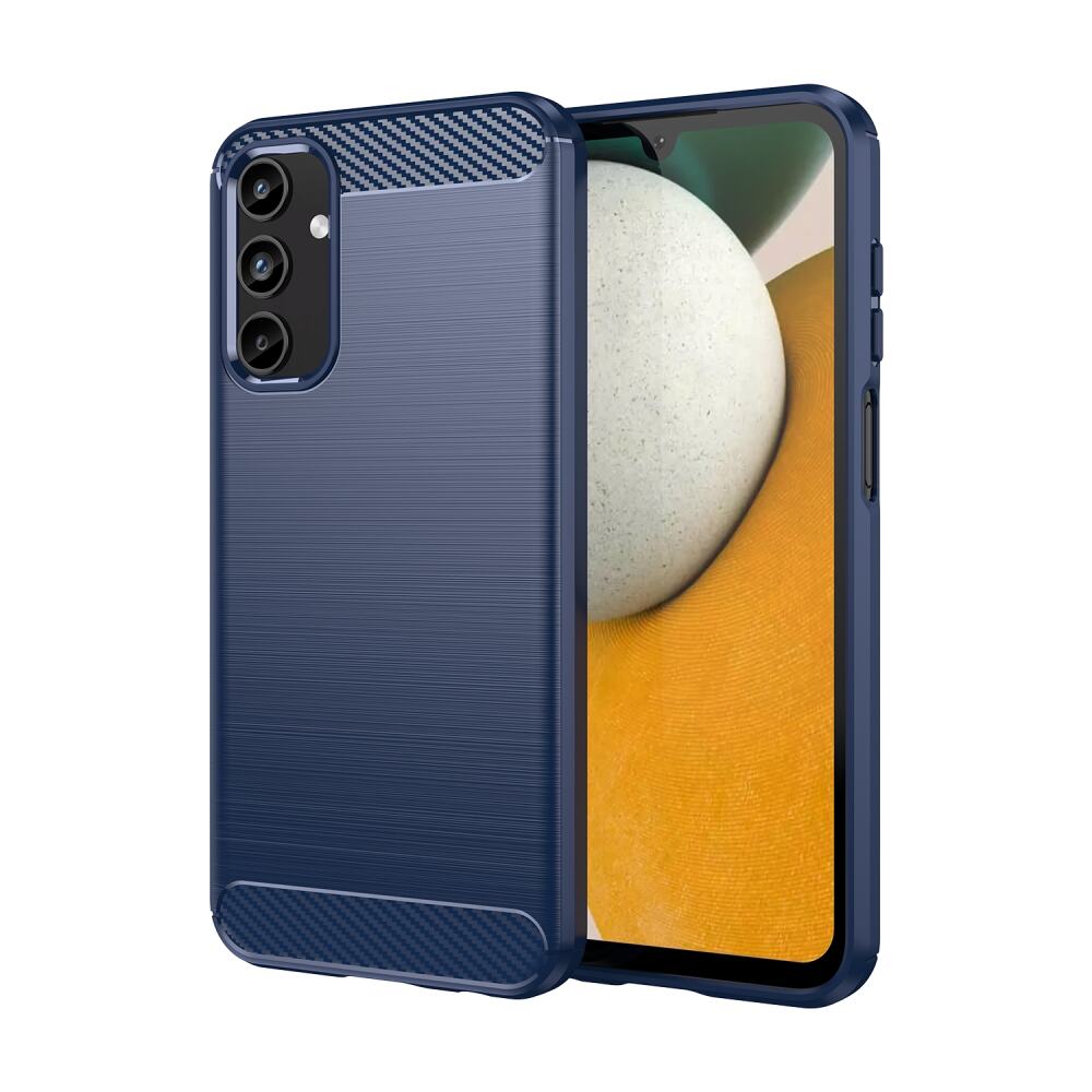 Samsung Galaxy A15 5G Case Brushed Texture TPU - Blue