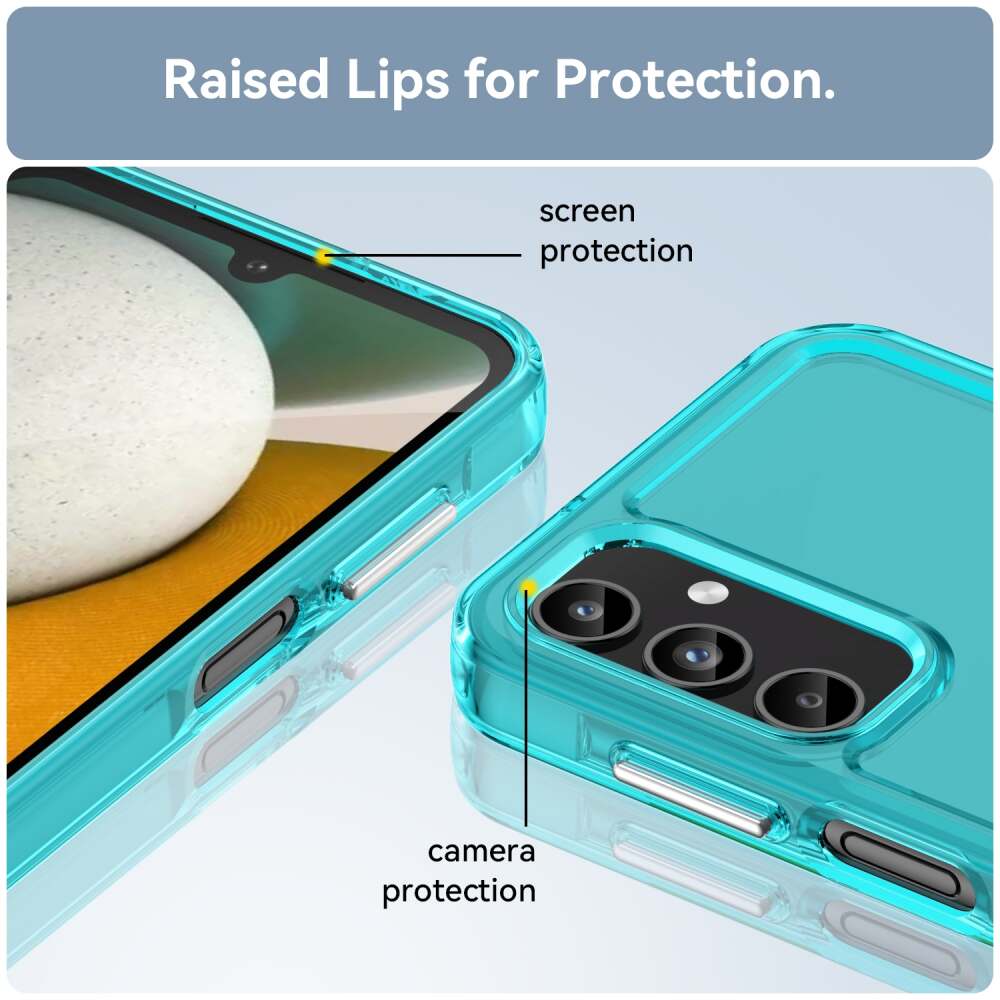 Samsung Galaxy A15 5G Case Candy Series TPU - Transparent Blue