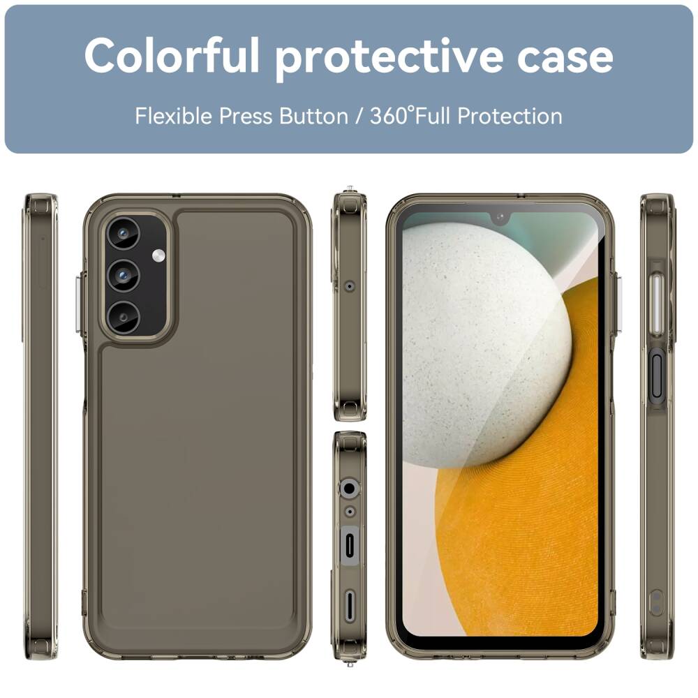 Samsung Galaxy A15 5G Case Candy Series TPU - Transparent Grey