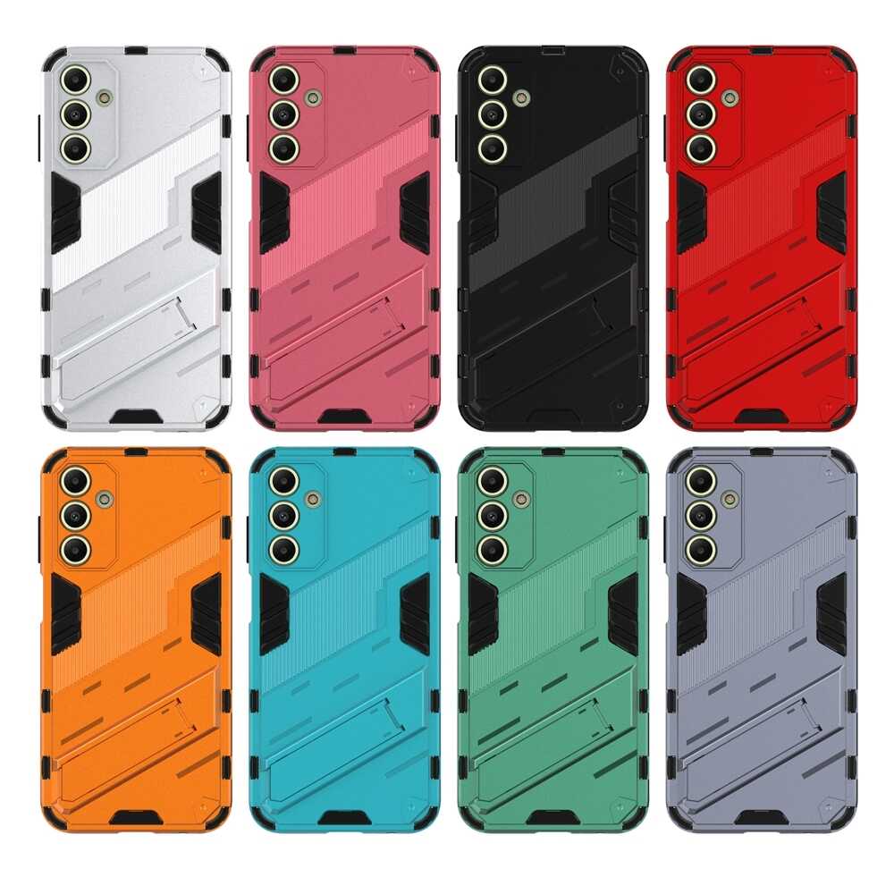 Samsung Galaxy A15 5G Case With Invisible Holder - Light Red