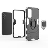 Samsung Galaxy A15 5G Case With Magnetic Ring Holder - Black