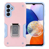 Samsung Galaxy A15 5G Case With Metal Ring Holder - Rose Gold