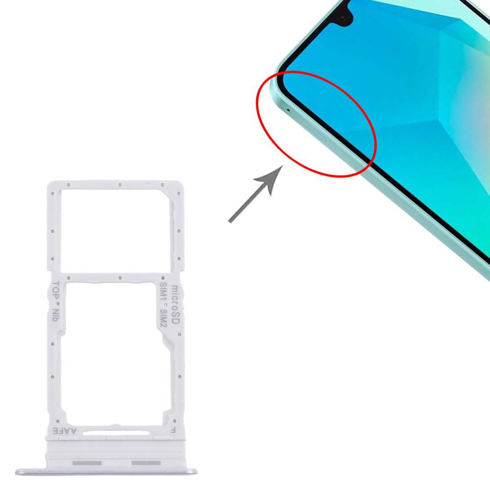 Samsung Galaxy A16 4G SIM & Micro SD Card Tray - Silver