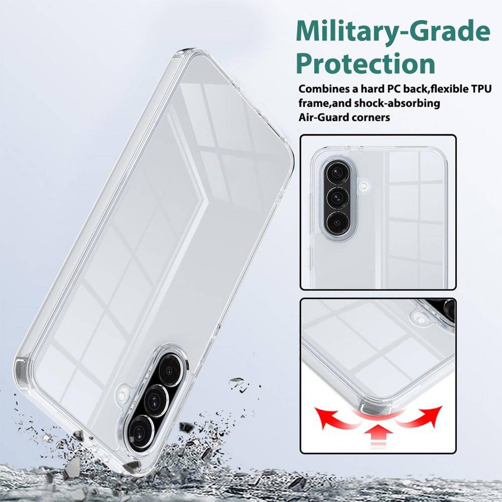 Samsung Galaxy A17 5G Acrylic TPU Case - Transparent