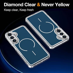 Samsung Galaxy A17 5G Bright Shadow Two-Color MagSafe Case - Blue
