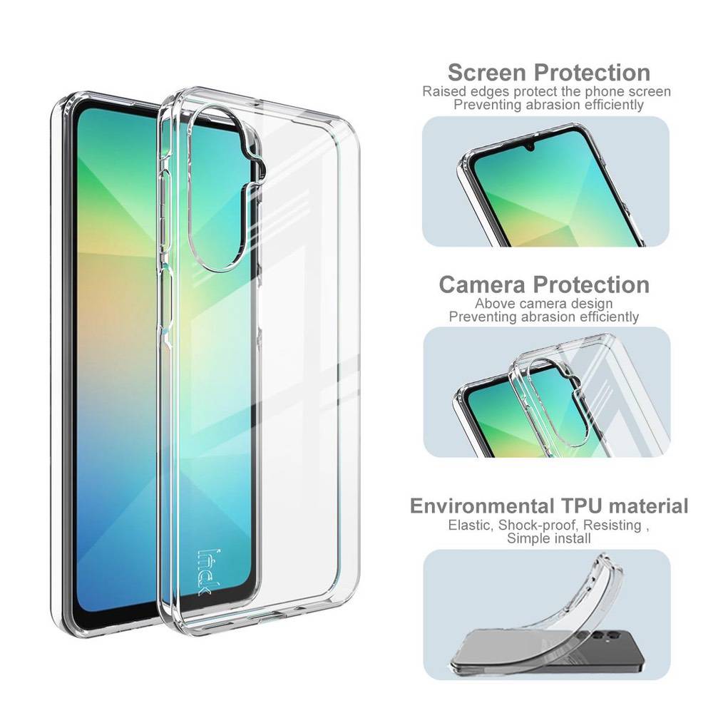 Samsung Galaxy A17 5G Imak UX-10 Series Shockproof Case - Transparent