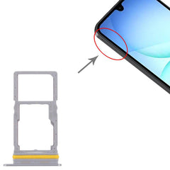 Samsung Galaxy A17 5G SIM Card Tray - Silver