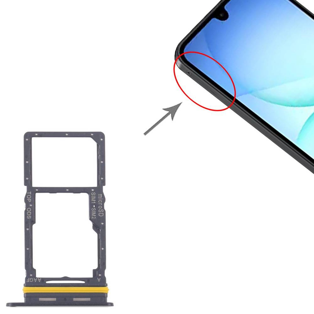 Samsung Galaxy A17 5G SIM & Micro SD Card Tray - Black