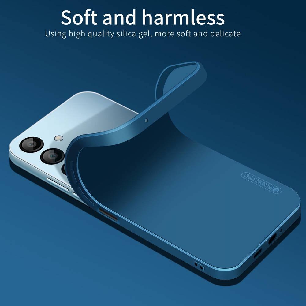 Samsung Galaxy A17 Pinwuyo Sense Series Liquid Silicone Case - Black