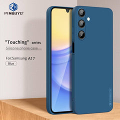 Samsung Galaxy A17 Pinwuyo Sense Series Liquid Silicone Case - Blue