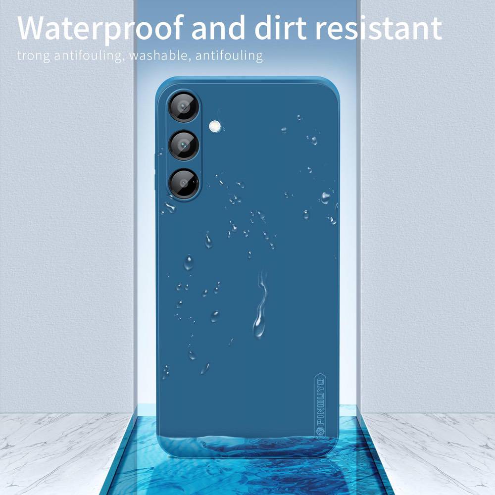 Samsung Galaxy A17 Pinwuyo Sense Series Liquid Silicone Case - Blue