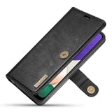 Samsung Galaxy A22 5G Case With PU Leather + TPU - Black