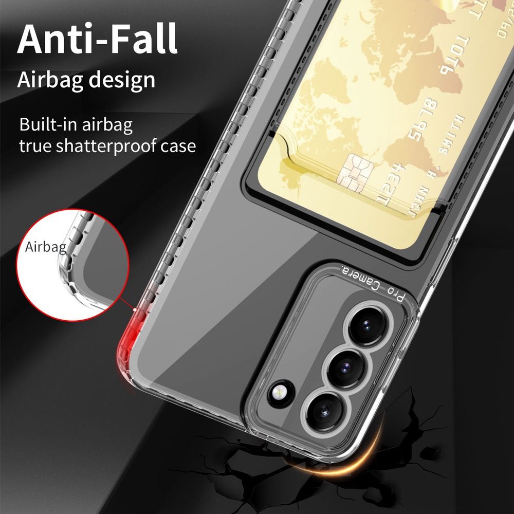Samsung Galaxy A23 Case with Card Slot - Transparent