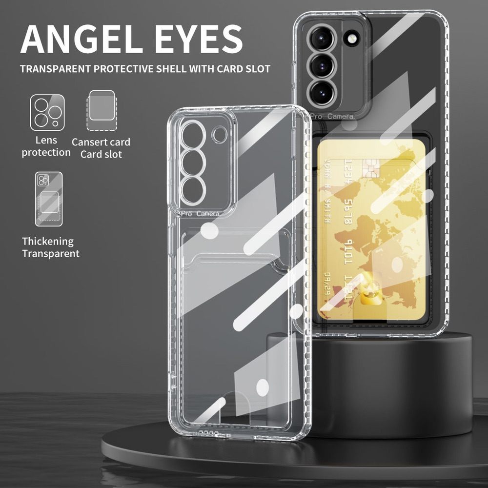 Samsung Galaxy A23 Case with Card Slot - Transparent